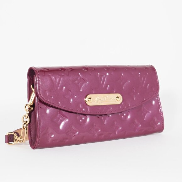 Louis Vuitton Sunset Boulevard Vernis Patent Leather Clutch Bag - Picture 9 of 14